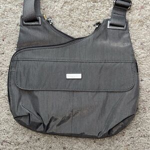 Baggallini Hailey Charcoal Crossover Bag